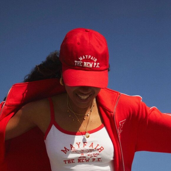 The Mayfair Group Red Hat - Picture 1 of 4